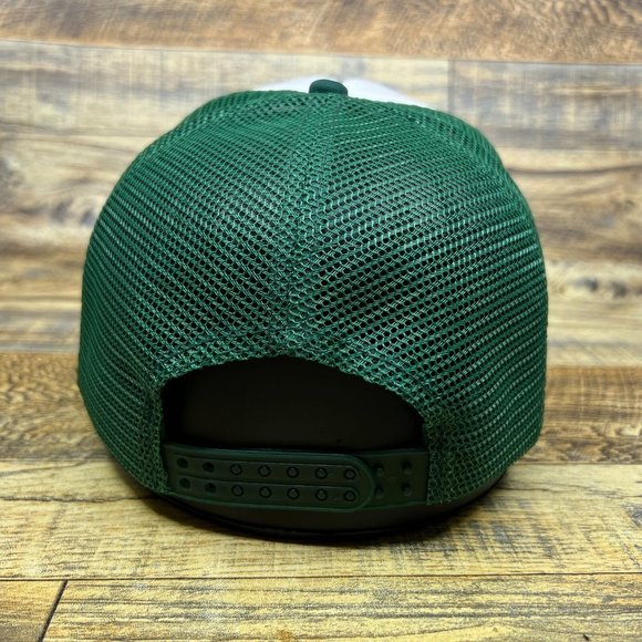 Dave Matthews Band Trucker Hat Green Snapback DMB Beer Cans Jam Band Ball Cap - Picture 3 of 6